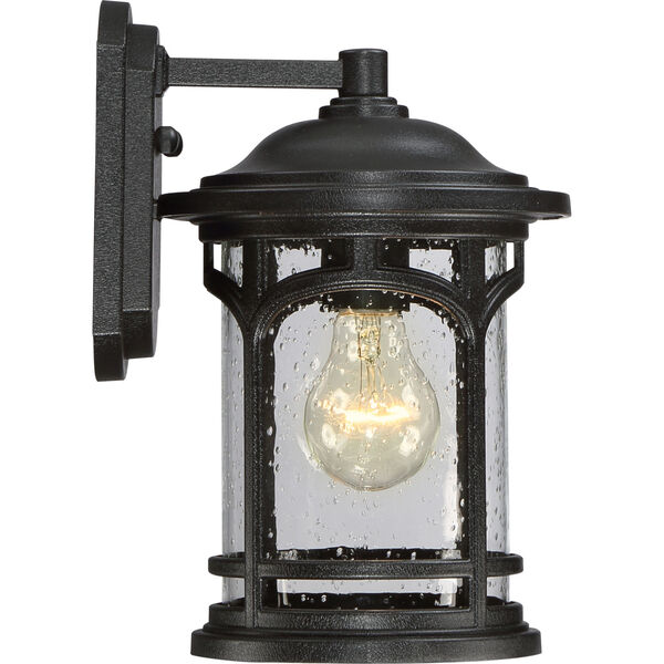 Marblehead Mystic Black 7-Inch One-Light Outdoor Wall Lantern, image 5
