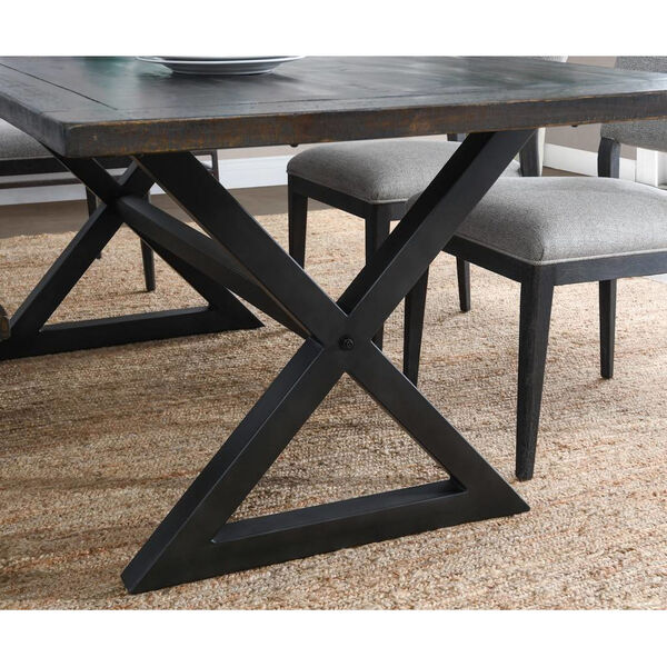 Kenny Brown and Black Dining Table, image 5