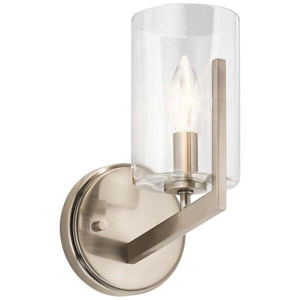 Nye Classic Pewter One-Light Wall Sconce, image 1
