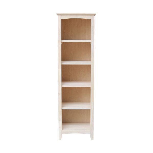 Beige Bookcase with Four Shelves, image 2