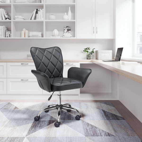 Specify Black and Silver Office Chair, image 2
