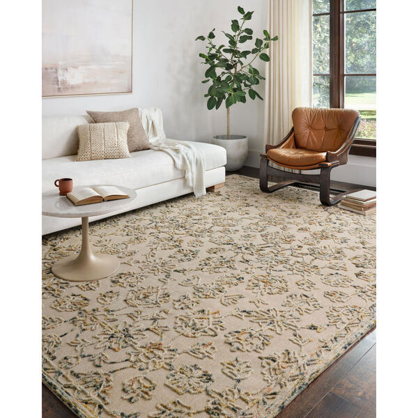 Halle Lagoon Multicolor Rectangular: 3 Ft. 6 In. x 5 Ft. 6 In. Rug, image 2