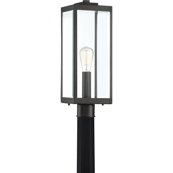 Westover Earth Black One-Light Outdoor Post Mount, image 2