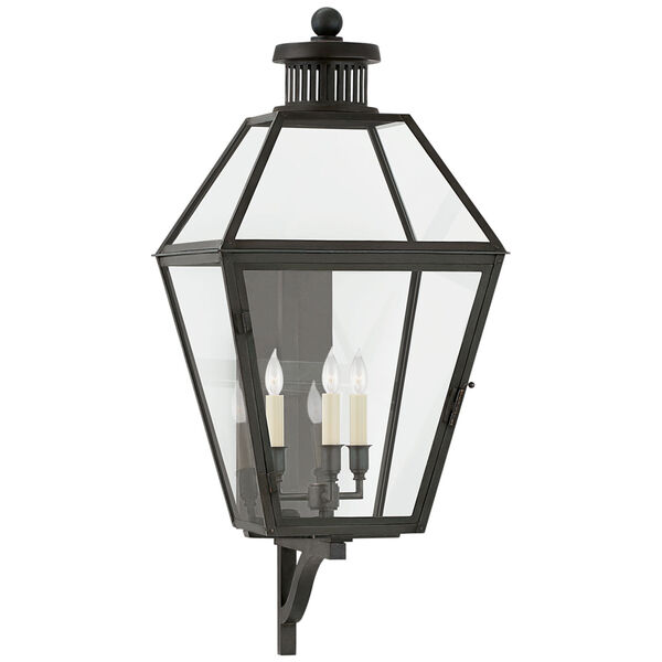 Stratford Bracketed Wall Lantern By Chapman and Myers, image 1