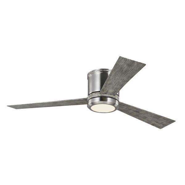 Clarity Brushed Steel 52-Inch LED Ceiling Fan, image 1