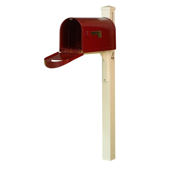 Dylan Wine Curbside Mailbox and Post, image 3