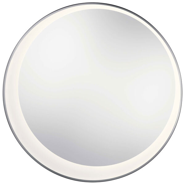 Matte Chrome LED Mirror, image 2