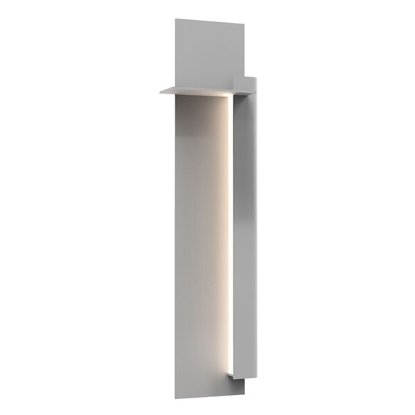 Backgate Textured Gray 30-Inch Right LED Sconce, image 1