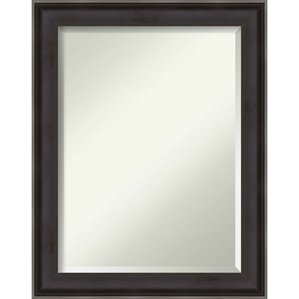 Allure Charcoal 22-Inch Bathroom Wall Mirror, image 1