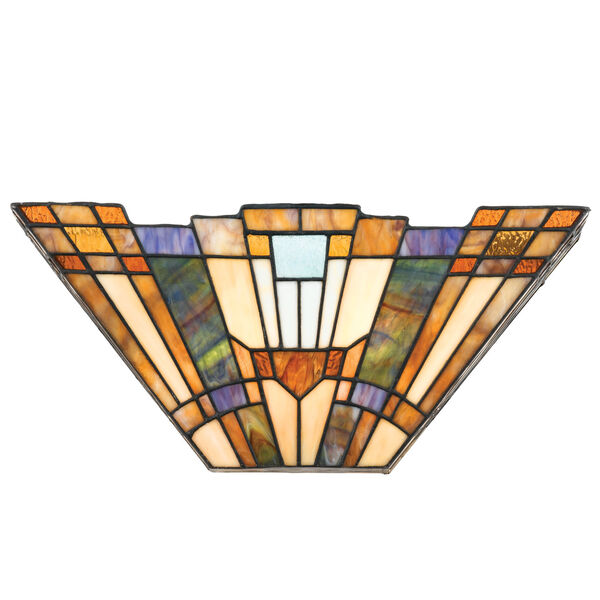 Inglenook Stained Glass Wall Sconce, image 1