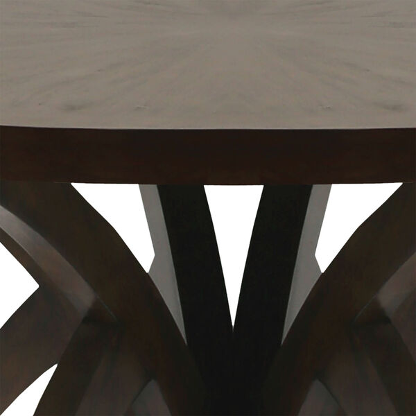 Fountain Weathered Mahogany Dining Table, image 3