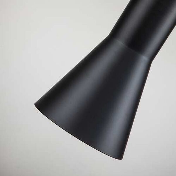 Etoile Matte Black Five-Inch One-Light Mini Pendant, image 4