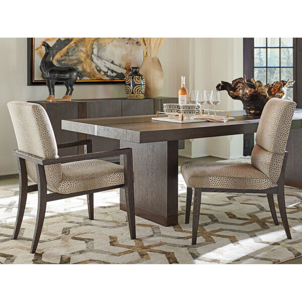 Park City Brown and Beige Glenwild Upholstered Side Chair, image 3