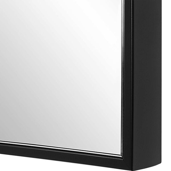 Linden Black Frame 20 In. x 40 In. Wall Mirror, image 6