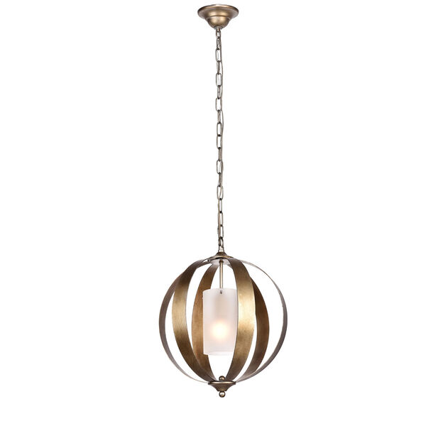 Marion Vintage Silver 15-Inch One-Light Pendant, image 2