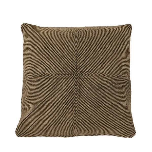 Feather Brown 20 In x 20 In. Pillow, image 1