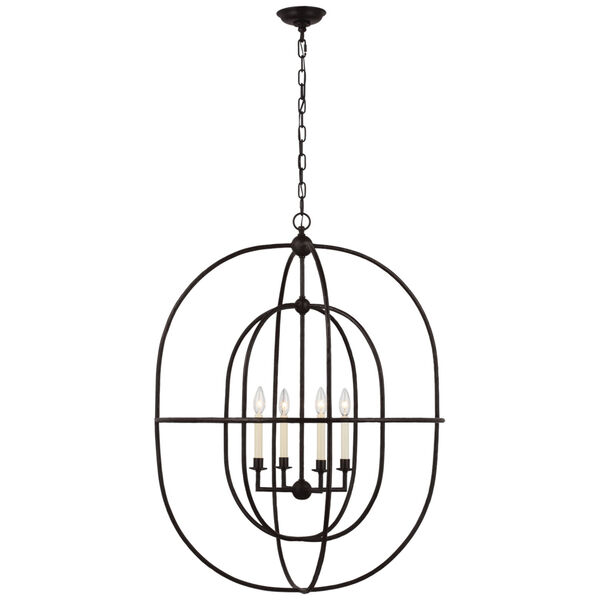 Desmond Open Double Oval Lantern By Chapman and Myers, image 1