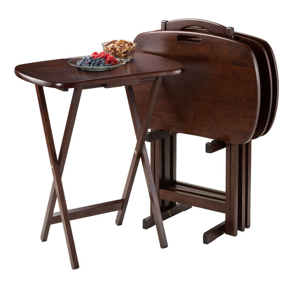 Lucca 5-Piece Snack Table Set, image 3
