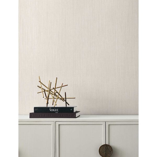 Paloma Texture Linen Wallpaper, image 1