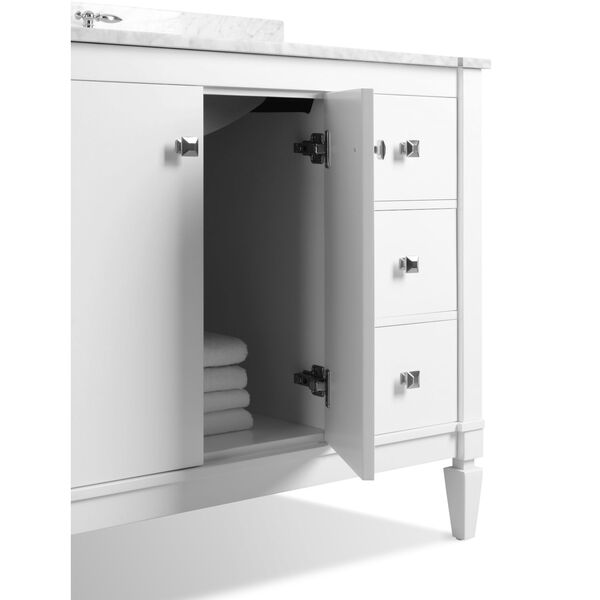 Kayleigh White 48-Inch Vanity Console, image 5