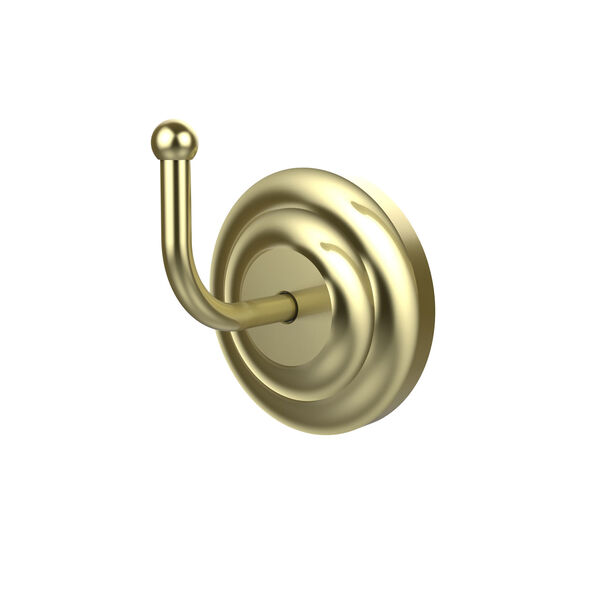 Que New Satin Brass Utility Hook, image 1