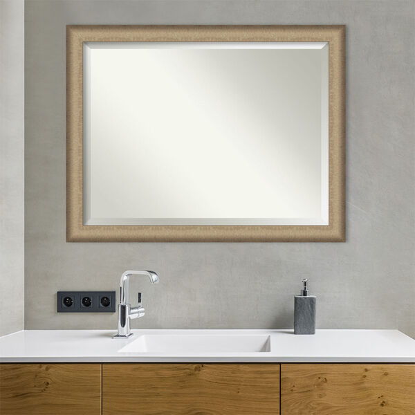 Elegant Bronze 45W X 35H-Inch Bathroom Vanity Wall Mirror, image 5