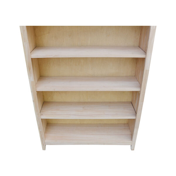 Shaker Natural 72-Inch Bookcase, image 5