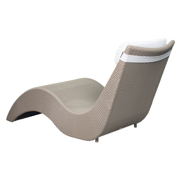 Archipelago Atlantis In-Pool Chaise in Light Gray, Set of Two, image 2