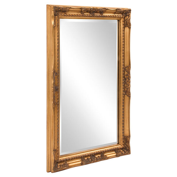 Queen Ann Rectangular Gold Mirror, image 2