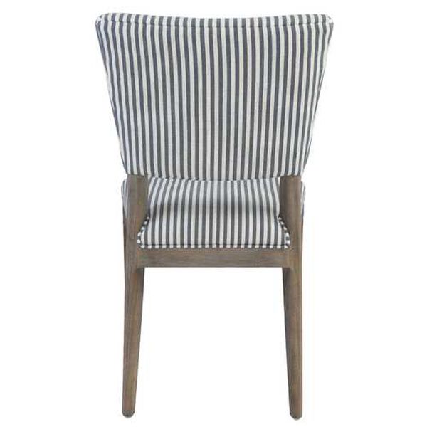 Julia Beige and Blue Upholstered Dining Chair, image 4