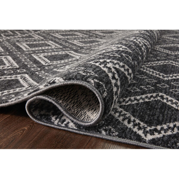 Vance Dove and Charcoal Patterned Area Rug, image 4