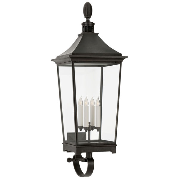 Rosedale Classic Tall Bracketed Wall Lantern By Rudolph Colby, image 1