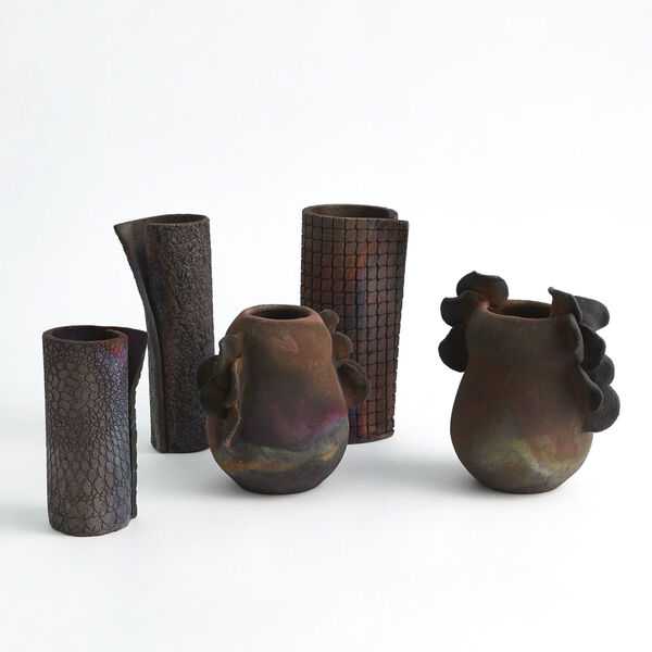 Rust 3-Inch Vases, image 5