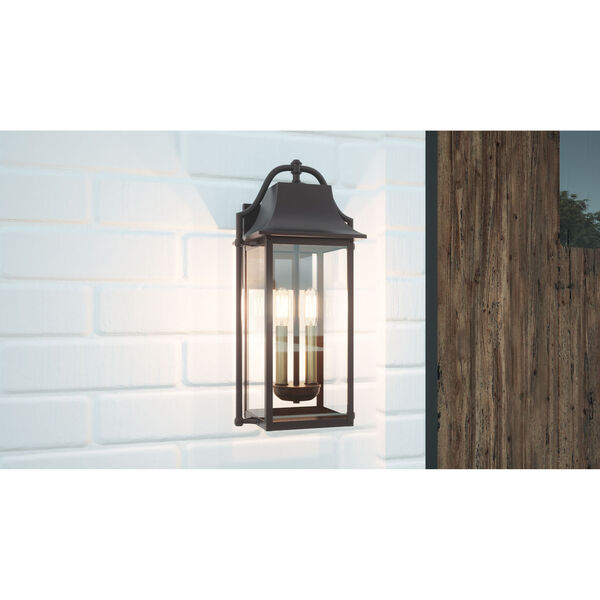 Manning Western Bronze Two-Light Outdoor Wall Mount, image 2
