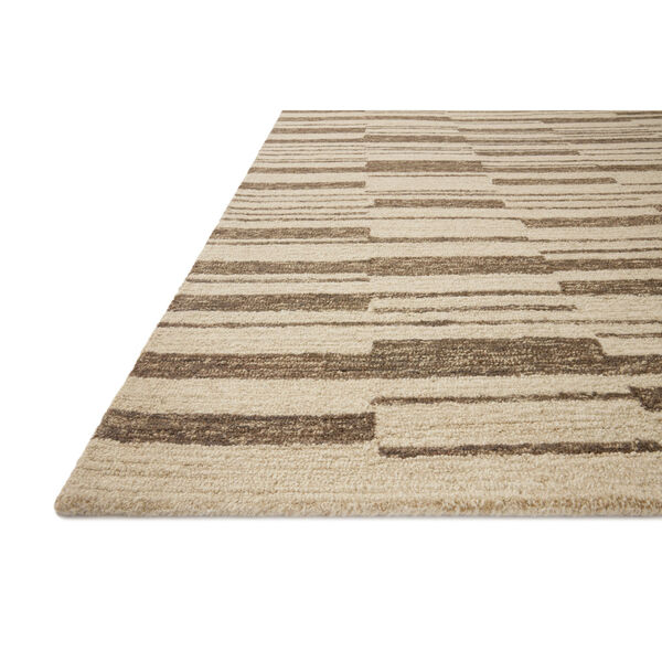 Chris Loves Julia Polly Beige and Tobacco Area Rug, image 5