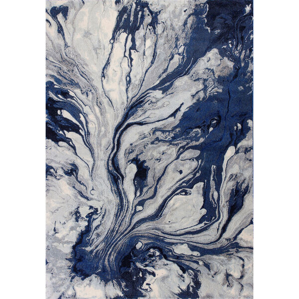 Illusions Blue Rectangular: 9 Ft. 10 In. x 13 Ft. 2 In. Rug, image 1