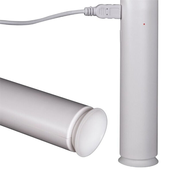 White Rechargeable UVC Disinfecting Wand, image 6
