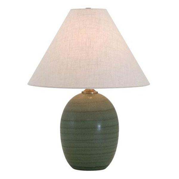 Scatchard Green Matte 22.5-Inch One-Light Table Lamp, image 1