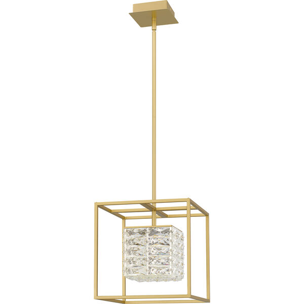 Dazzle Soft Gold One-Light LED Pendant, image 4