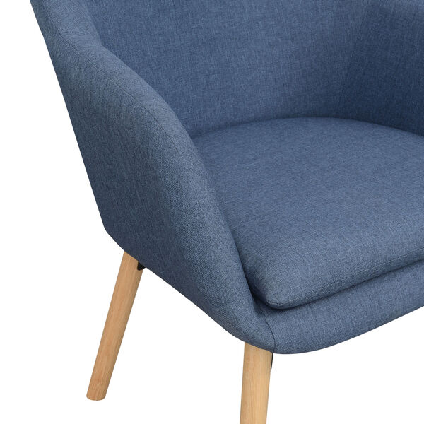 Charlotte Blue Accent Chair, image 6