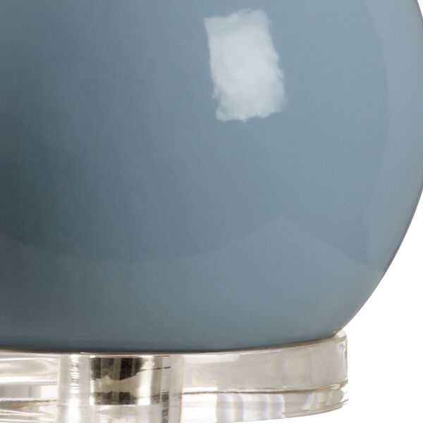 MarketPlace Sky Blue Glaze One-Light Table Lamp, image 2