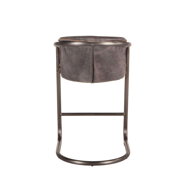 Chiavari Leather and Steel Bar Chair, image 5