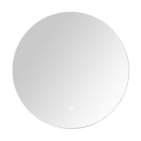 Luana White 30-Inch Frameless LED Mirror, image 2