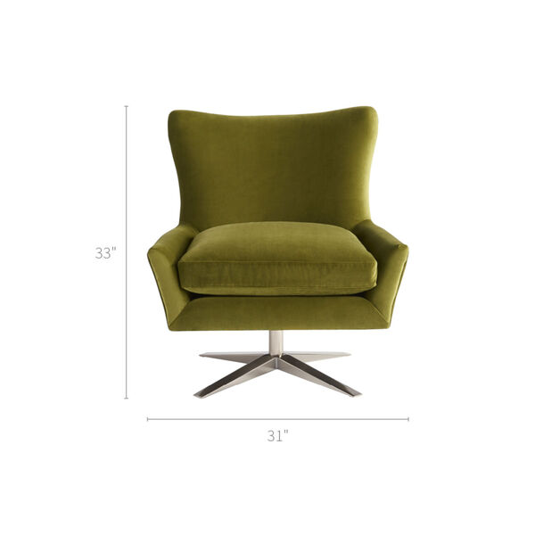 Everette Green 31-Inch Chair, image 1