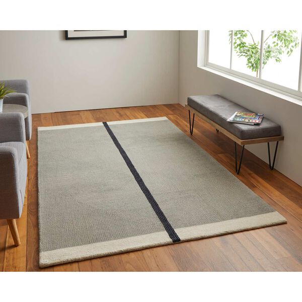 Maguire Taupe Black Area Rug, image 2