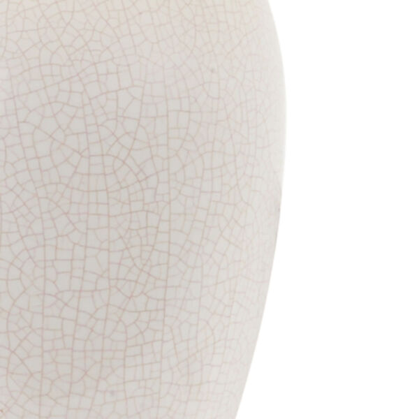 Kyoko White Crackle Glaze Table Lamp, image 4