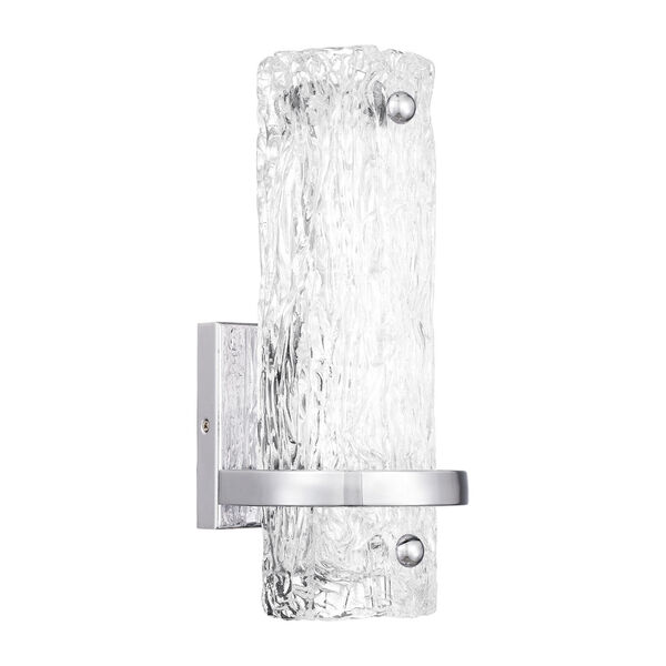 Pell Polished Chrome Integrated LED Wall Sconce, image 1