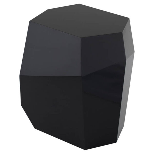 Gio Laquered Black Side Table, image 1
