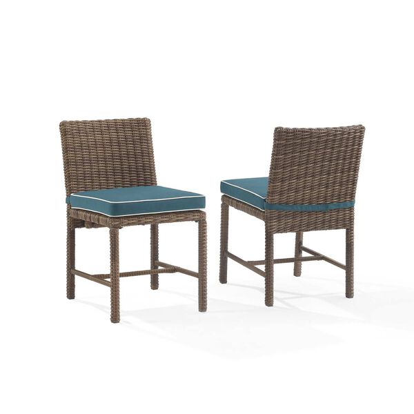 Bradenton Outdoor Wicker Dining Chair, Set of Two, image 1