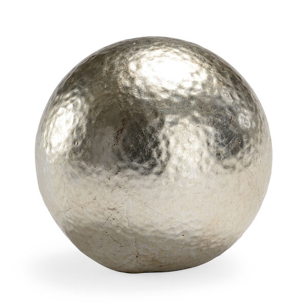 Claire Bell Silver Hammered Ball- Large, image 1